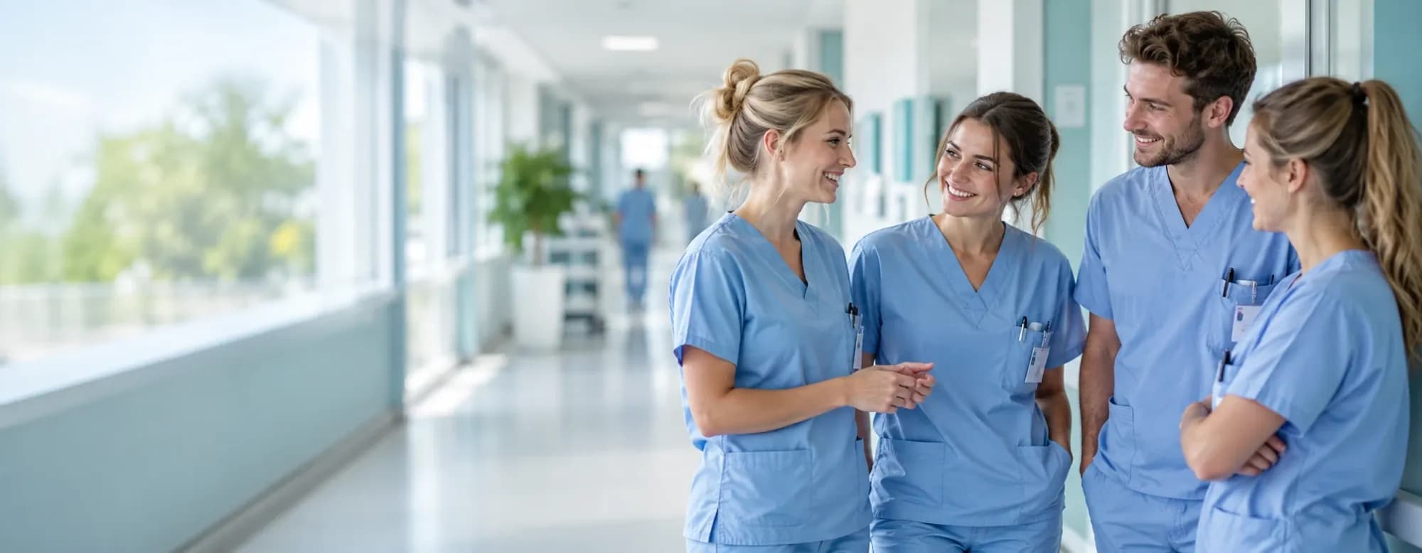 Pflegekraft im Krankenhaus